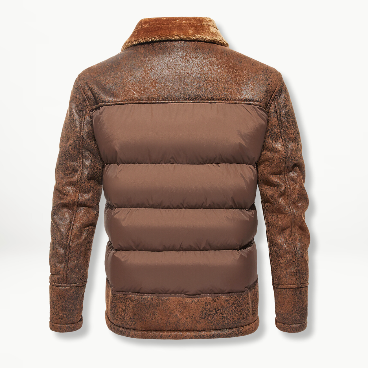 Men's Fleece-Lined Winter Jacket - Warm, Stylish, and Durable Outerwear for Cold Weather Adventures