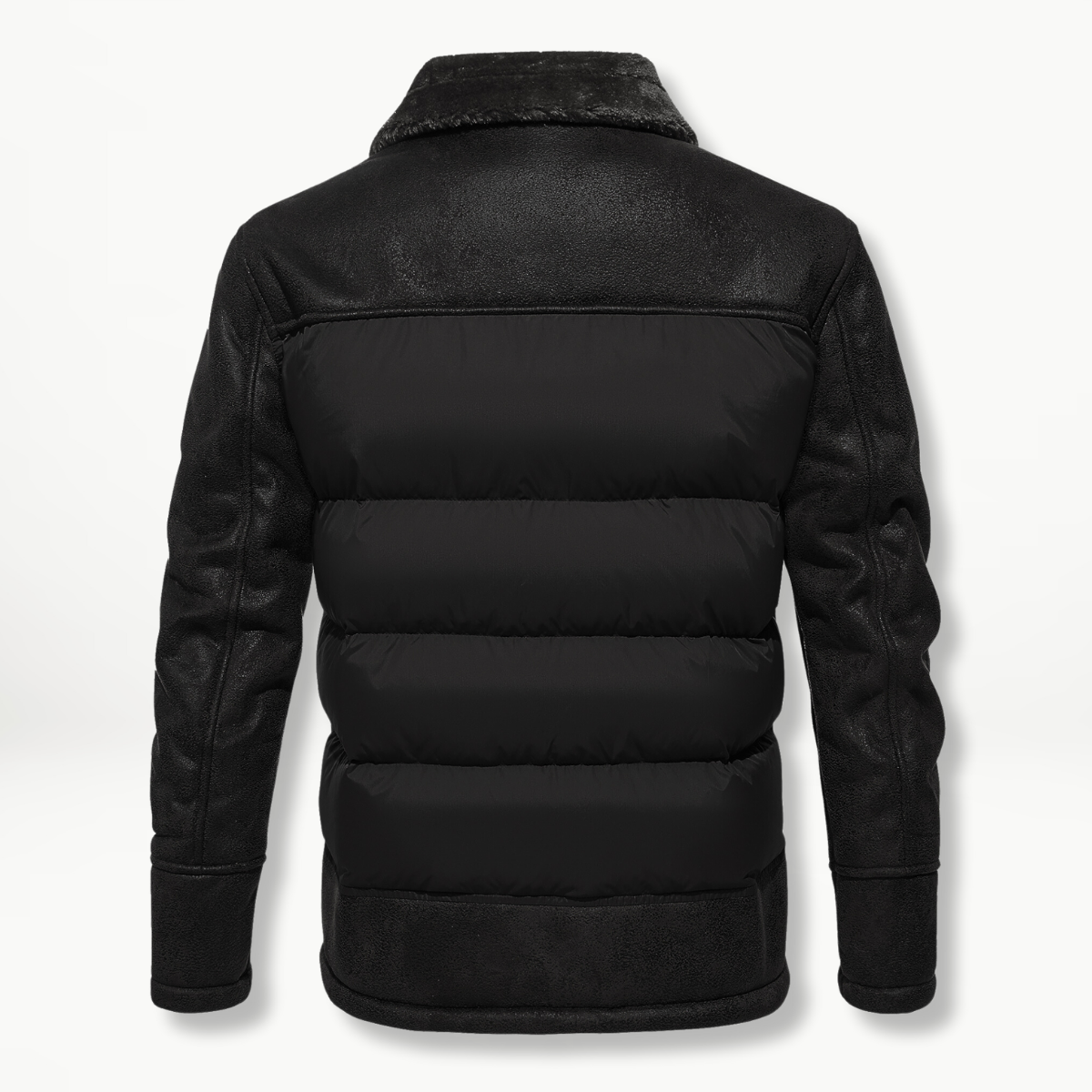 Men's Fleece-Lined Winter Jacket - Warm, Stylish, and Durable Outerwear for Cold Weather Adventures