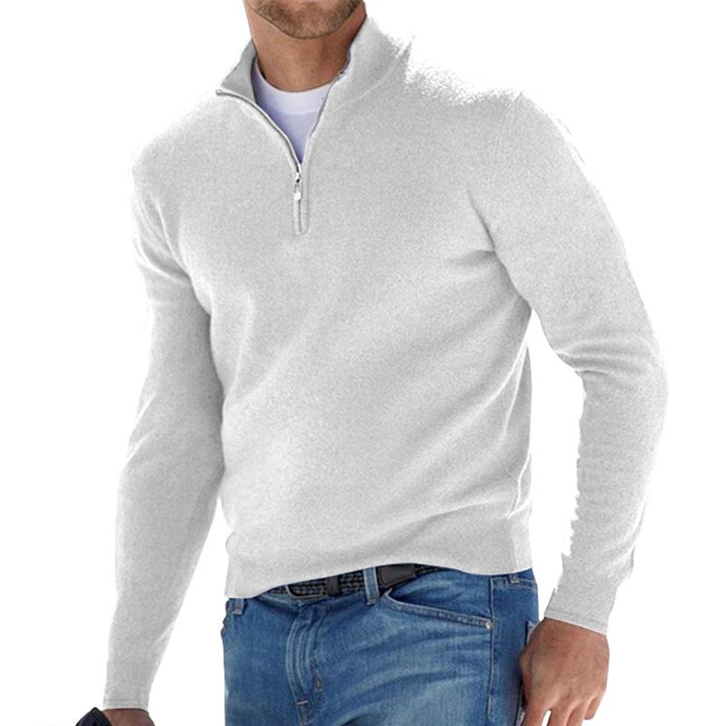 Enzo - Warm, Versatile & Stylish Half-Zip Sweater
