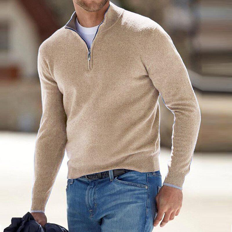 Enzo - Warm, Versatile & Stylish Half-Zip Sweater