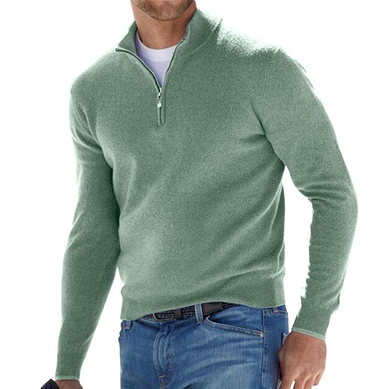 Enzo - Warm, Versatile & Stylish Half-Zip Sweater