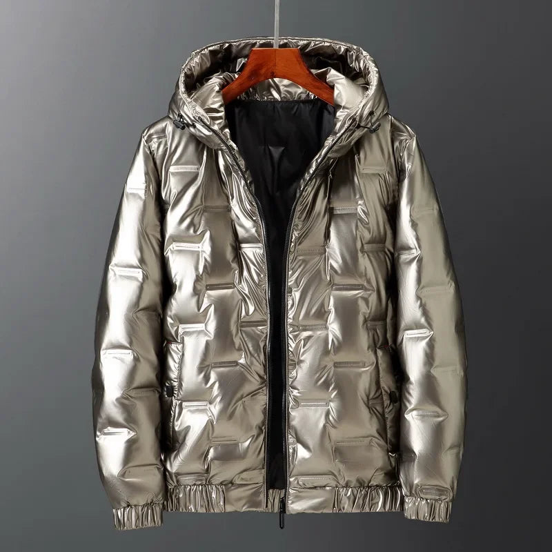 Adam - Practical Winter Down Jacket with Hood