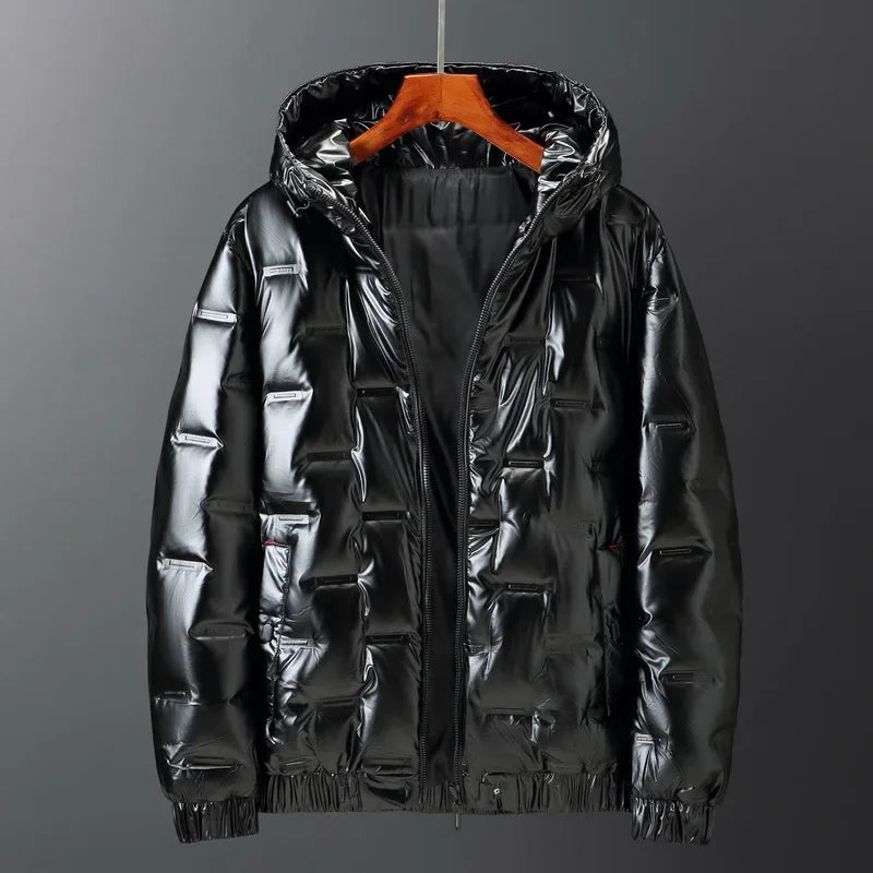 Adam - Practical Winter Down Jacket with Hood