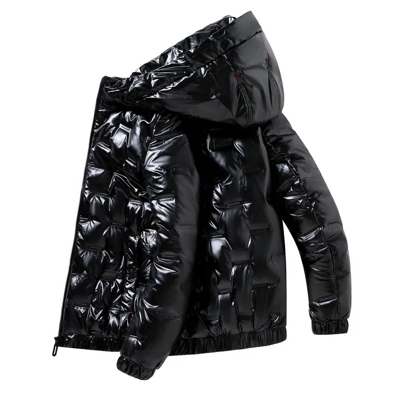 Adam - Practical Winter Down Jacket with Hood