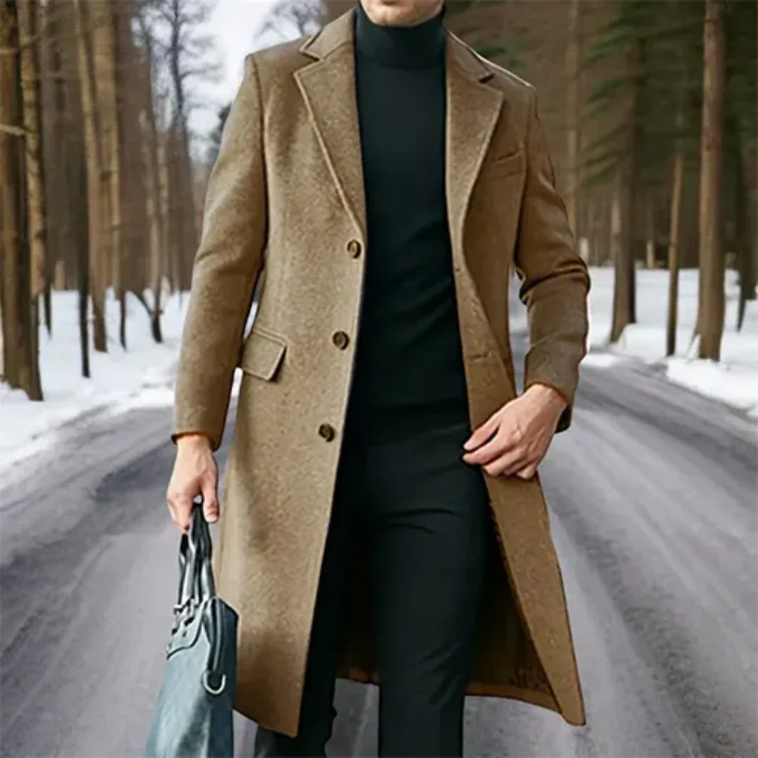 Arthur – Long Warm Winter Trench Coat