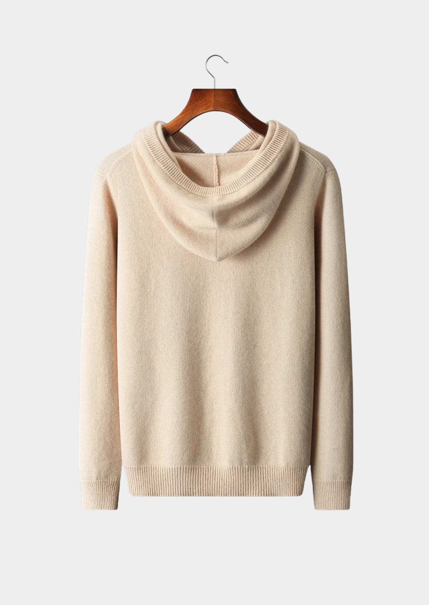 Cashmere Leisure Hoodie Grey