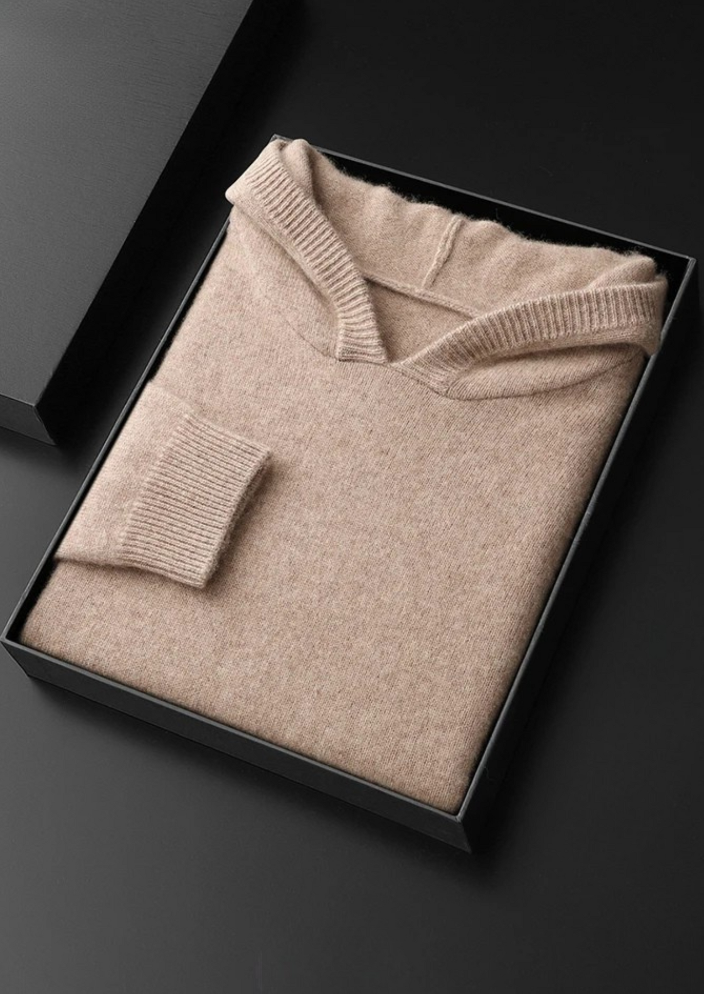 Cashmere Leisure Hoodie Grey