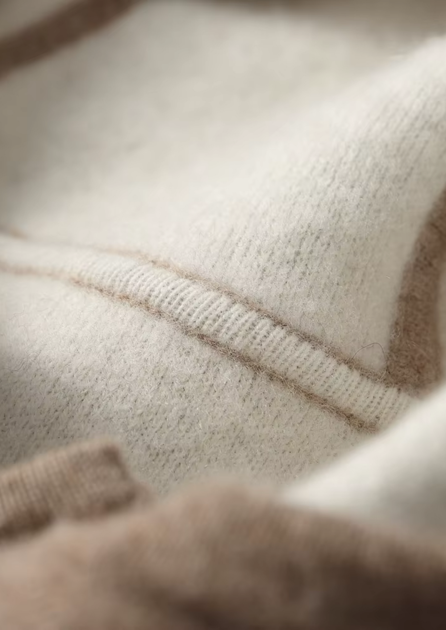 Cashmere Leisure Set Gray Soft Fabric