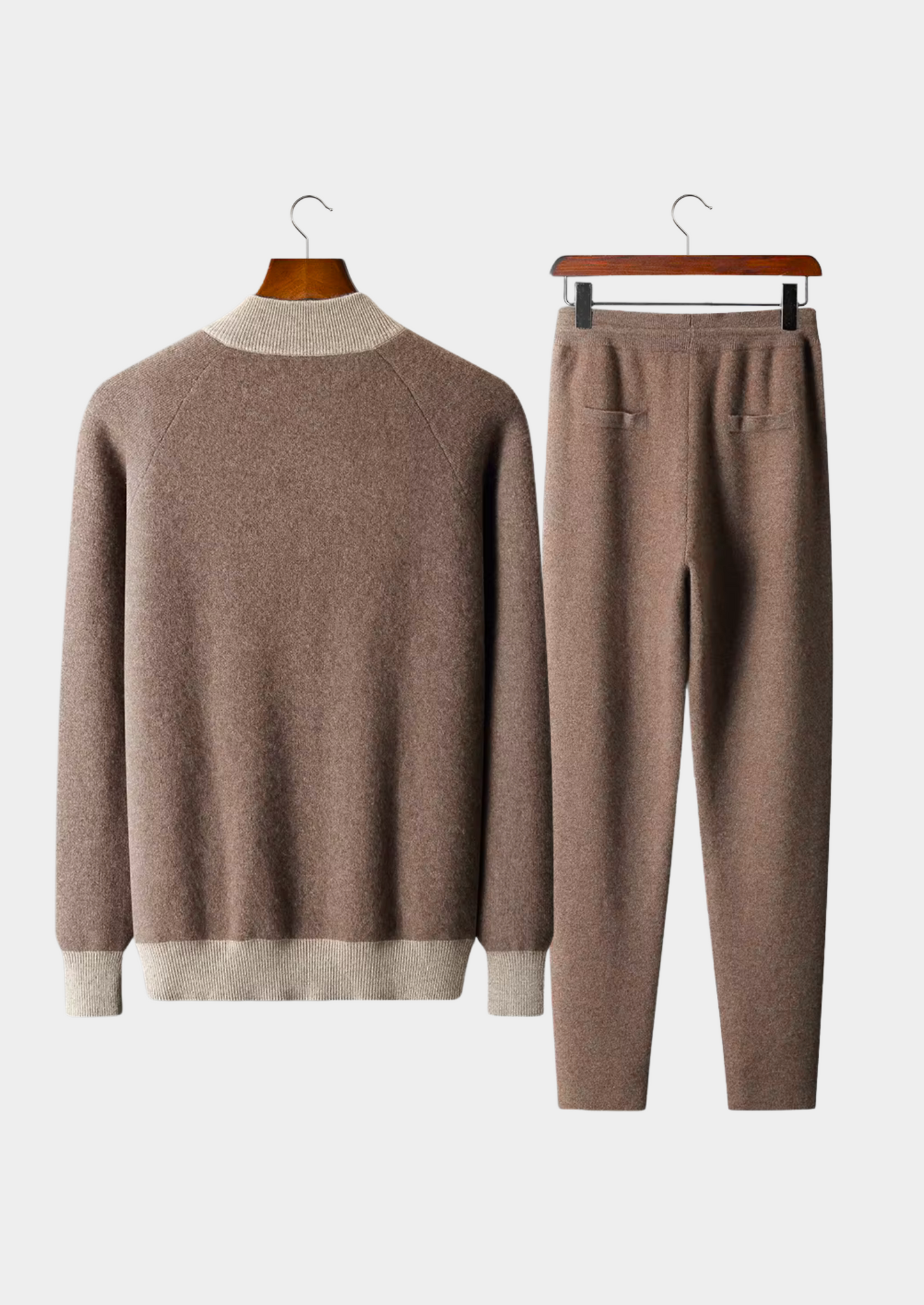 Cashmere Leisure Set Grey Soft Fabric