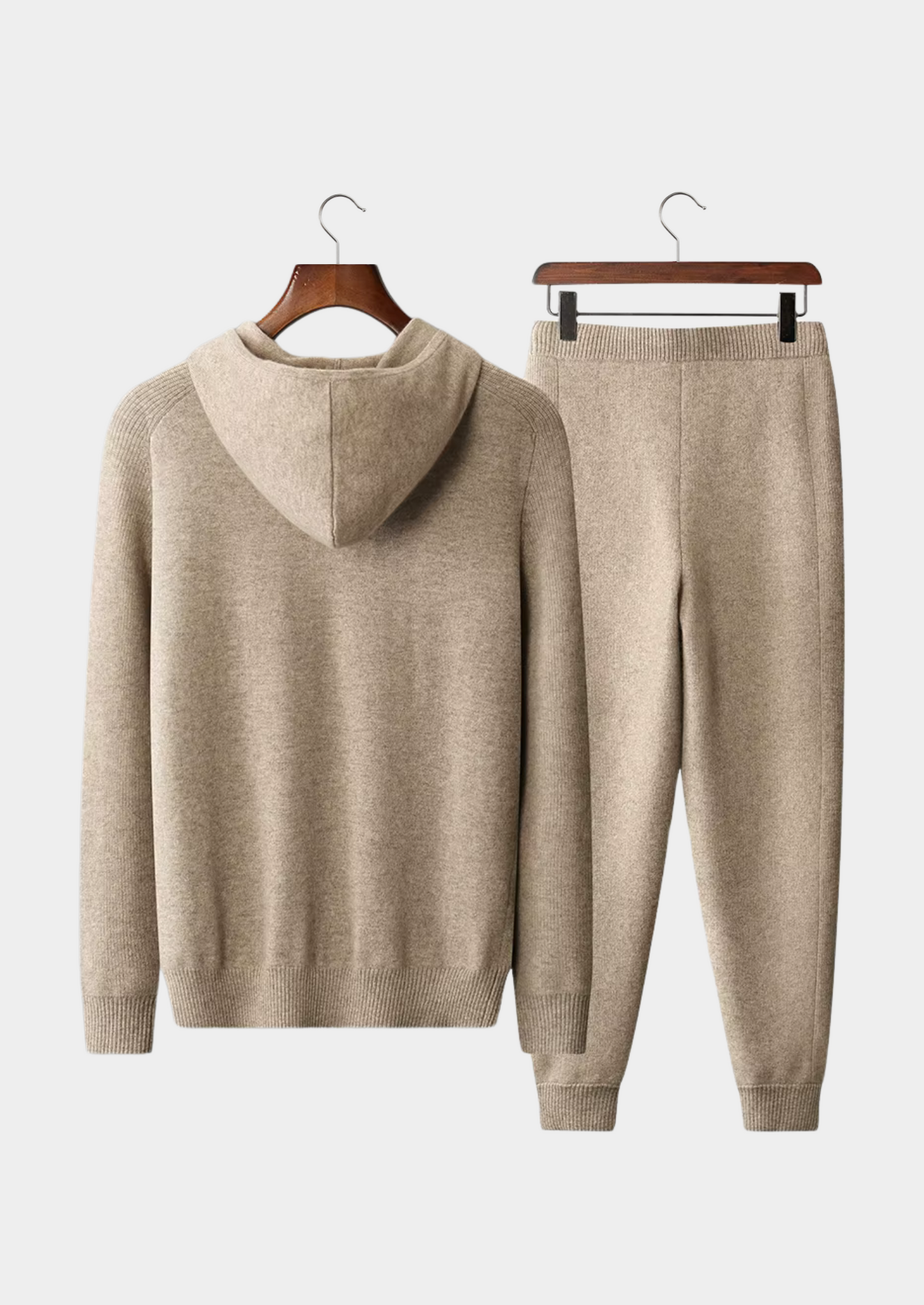 Cashmere Leisure Set Grey Soft Fabric