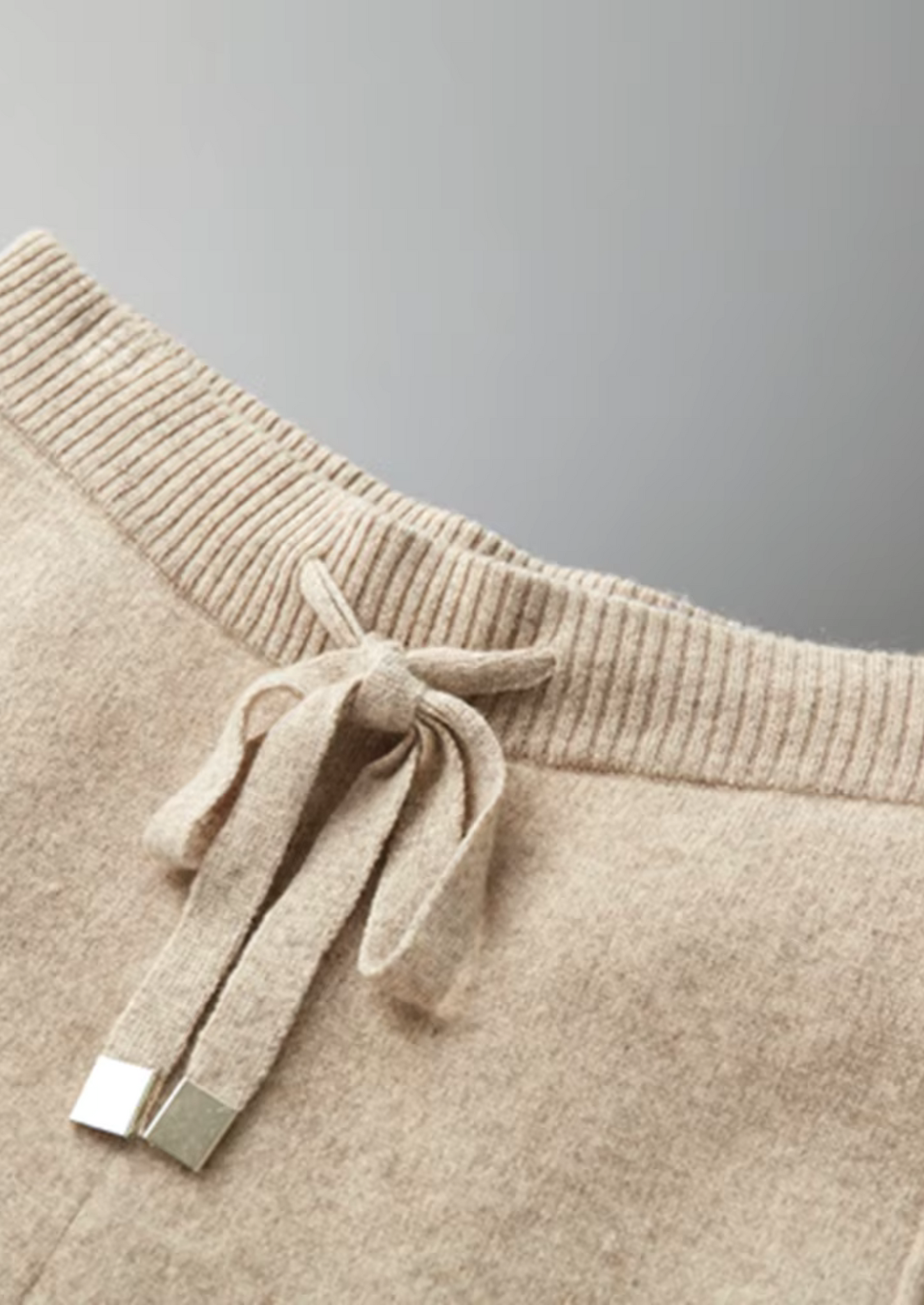 Cashmere Leisure Set Grey Soft Fabric