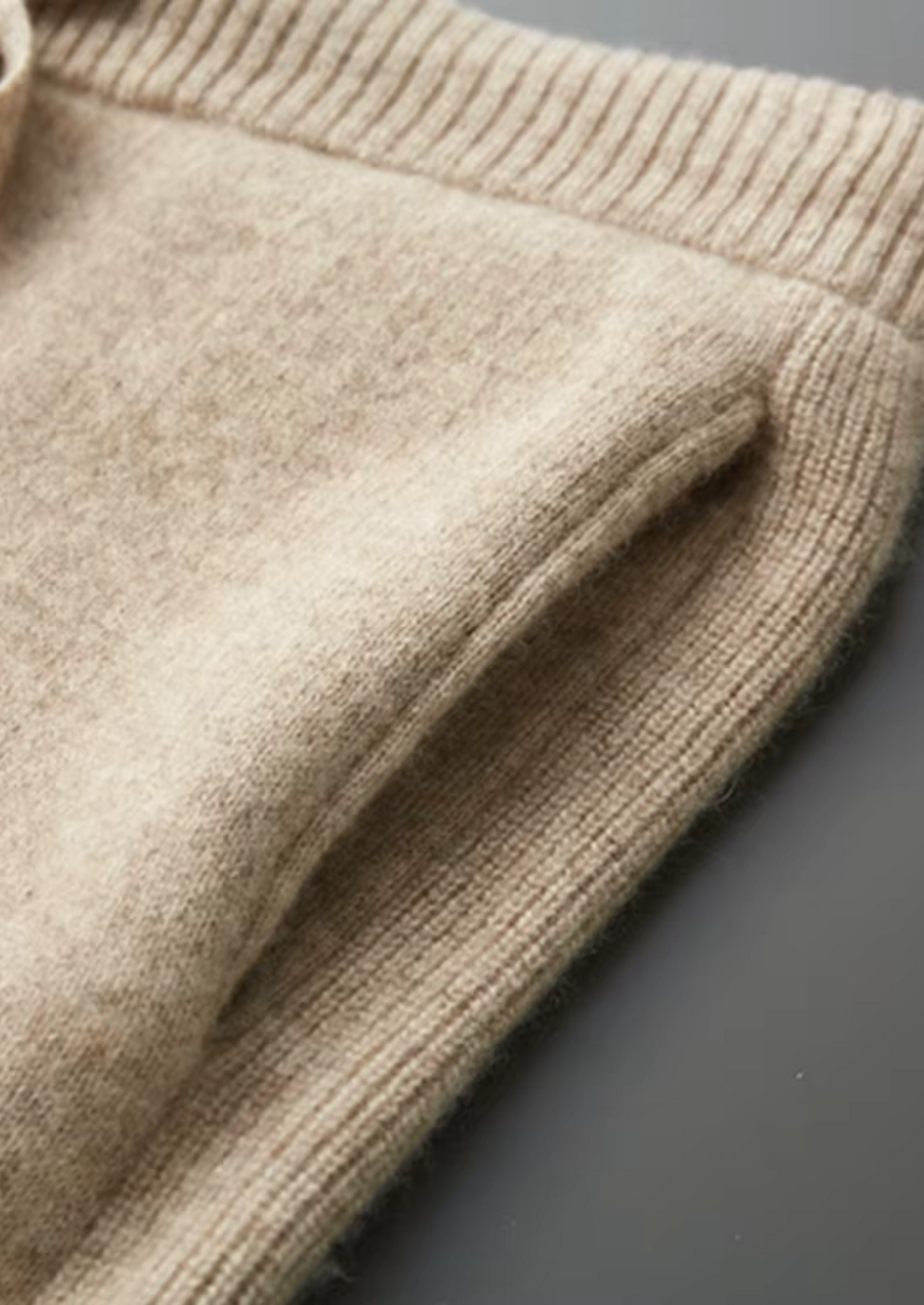 Cashmere Leisure Set Grey Soft Fabric