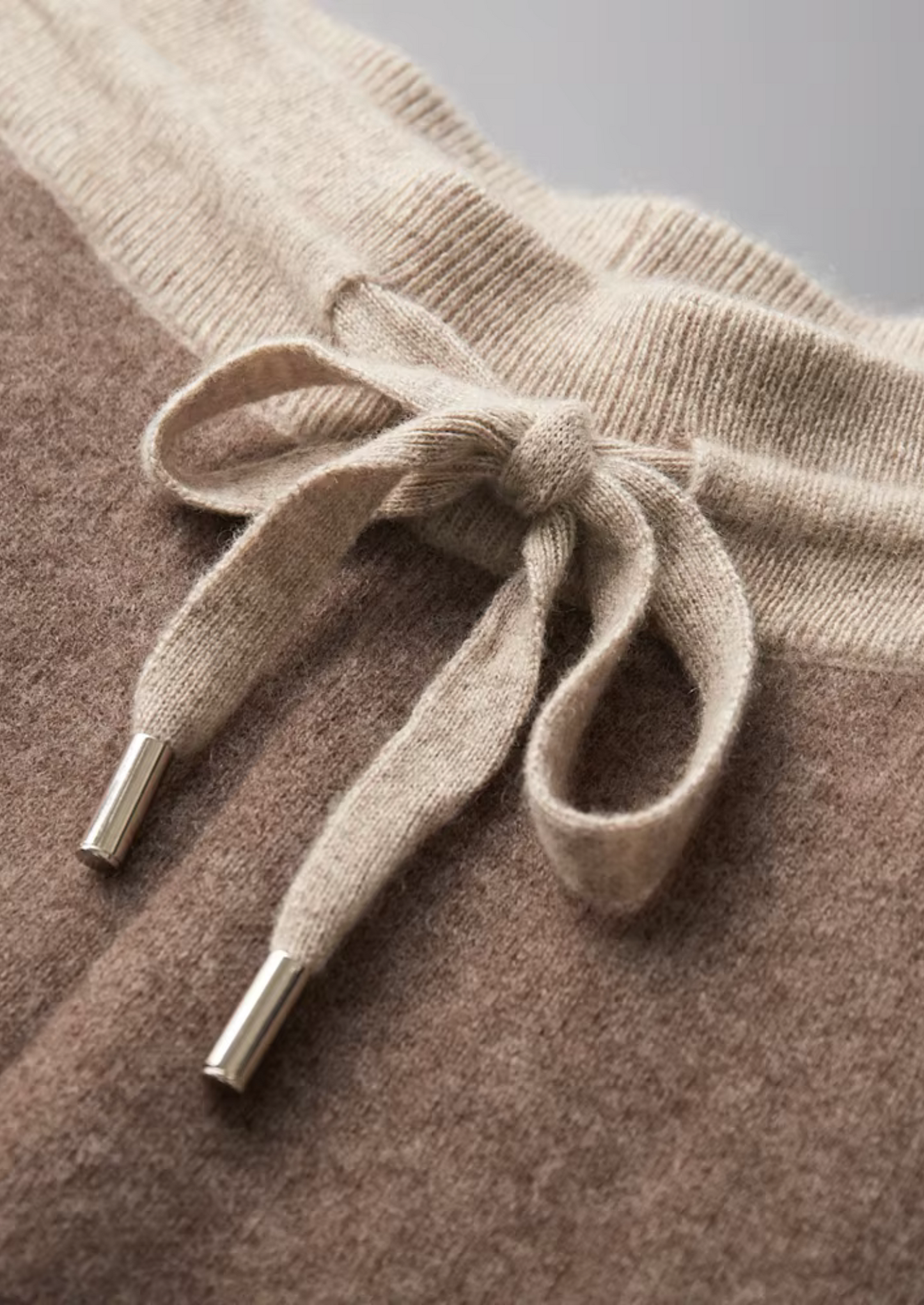 Cashmere Leisure Set Grey Soft Fabric
