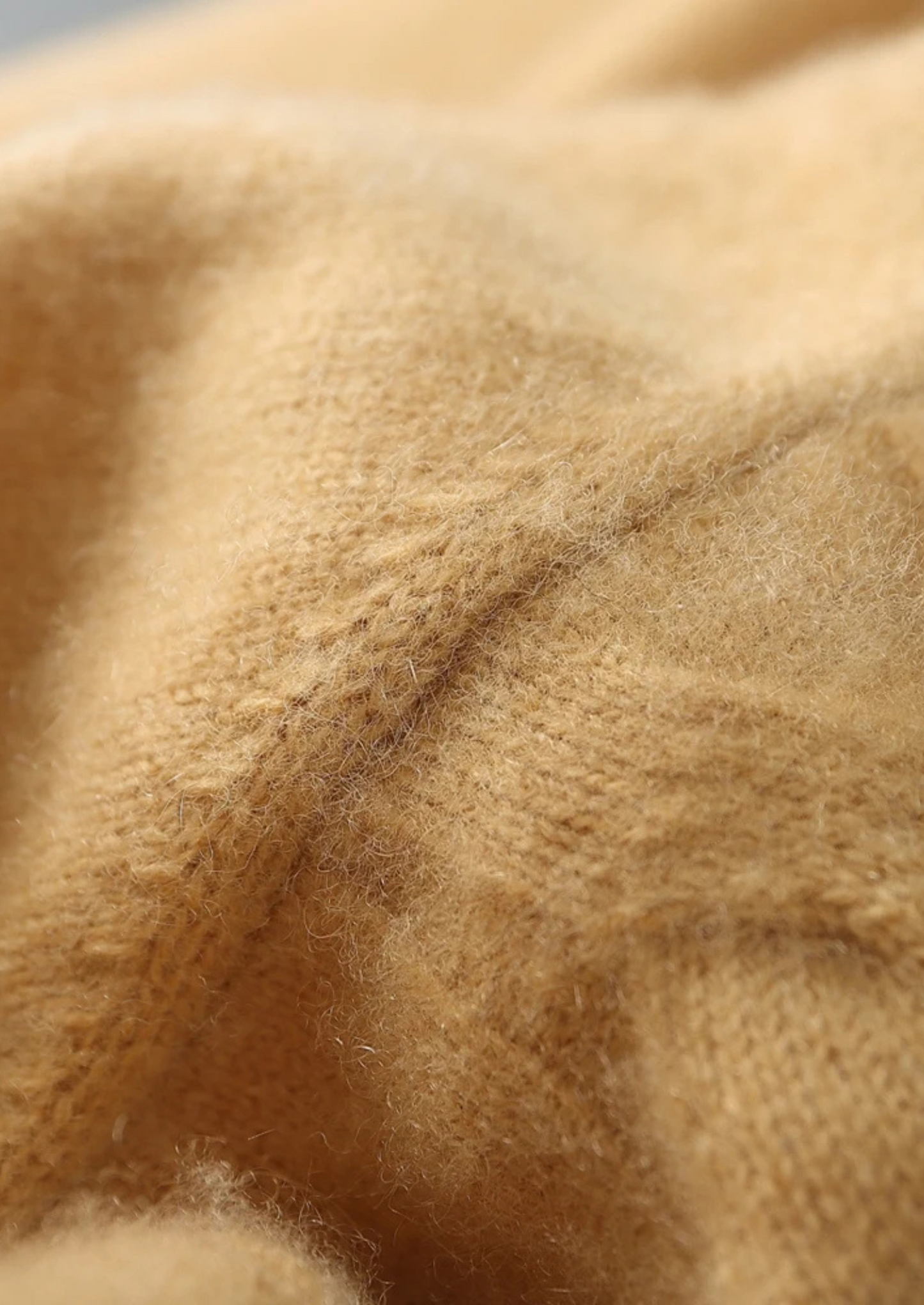 Cashmere Sweater Women Cream Cable Knit Crewneck