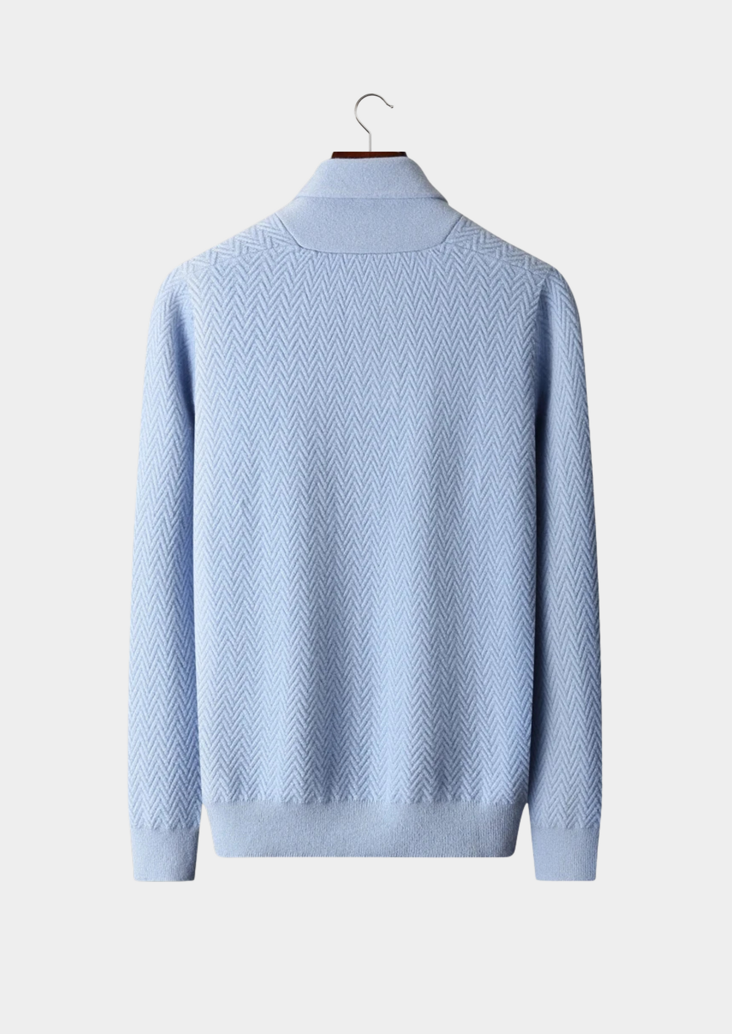 Cashmere Sweater Women's Zigzag Button Design Soft Lightweight