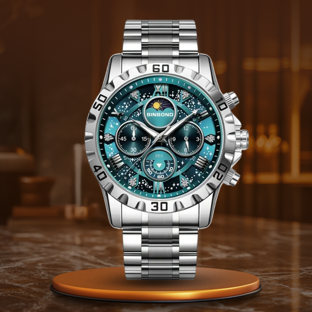 Chronograph Watch - Rugged Durability & Timeless Style for Men 10
