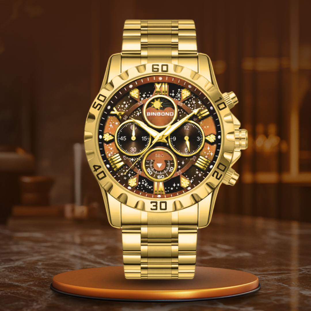Chronograph Watch - Rugged Durability & Timeless Style for Men 9