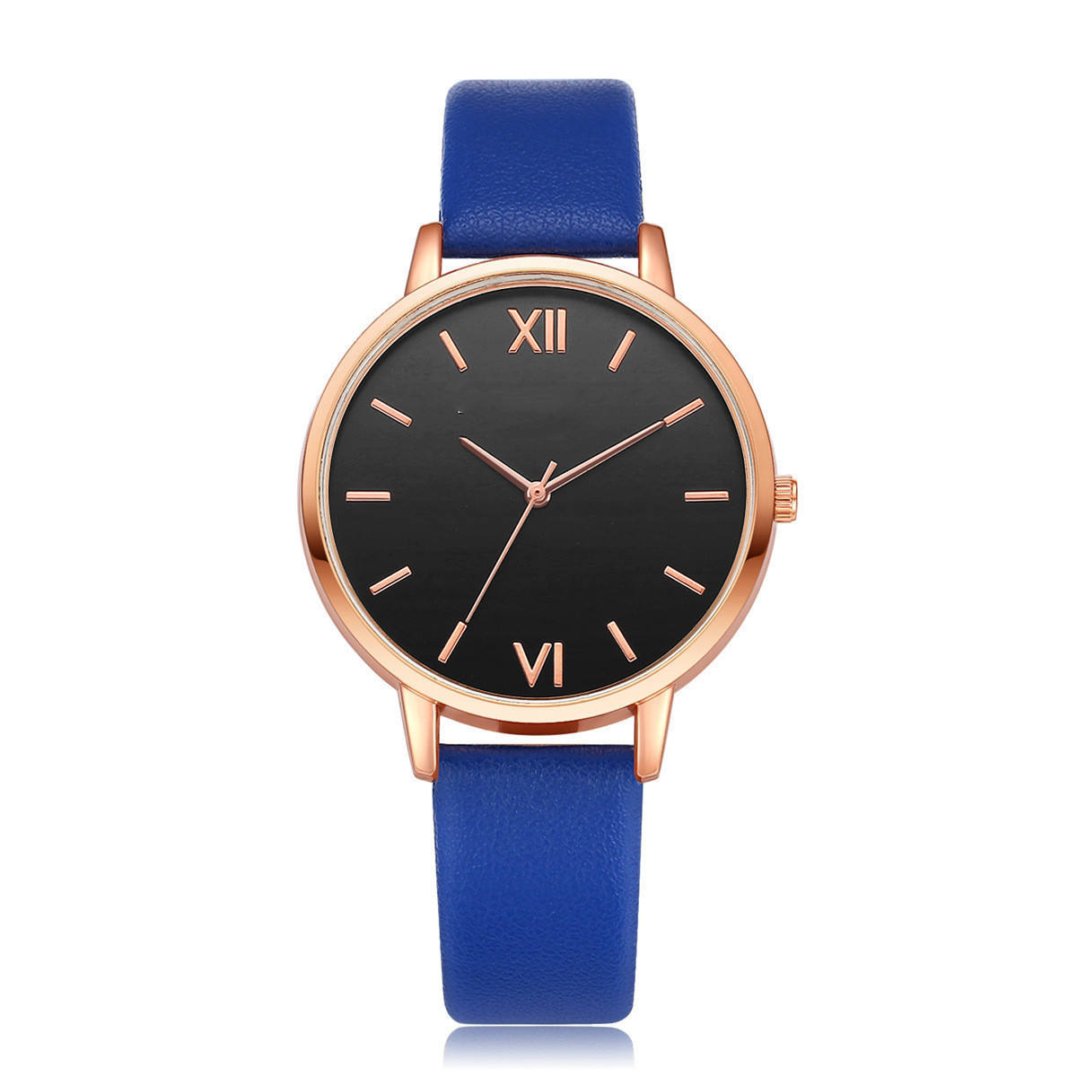 Classic Luxury Women's Watch with Round Dial and PU Leather Strap – Elegant Everyday Timepiece 2