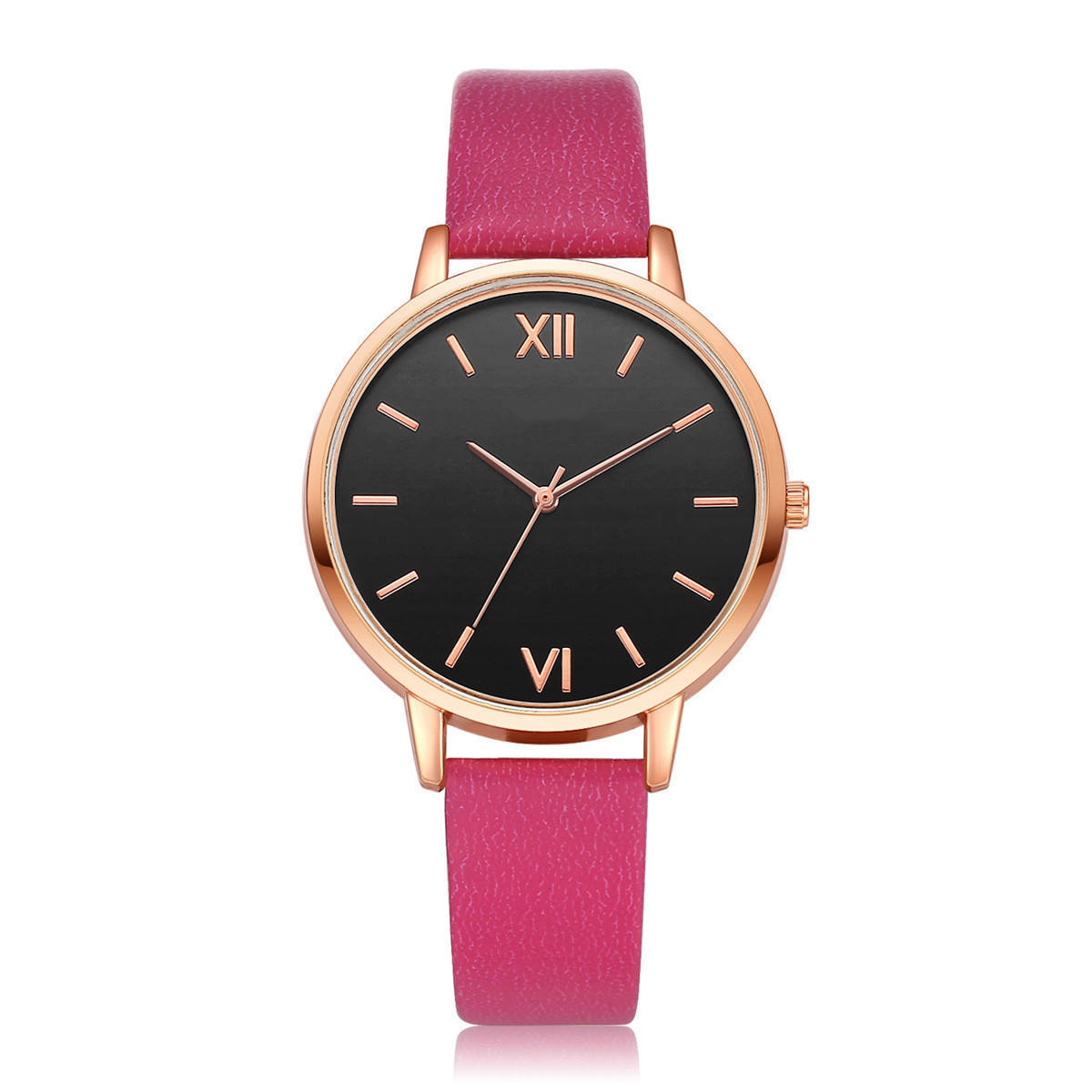 Classic Luxury Women's Watch with Round Dial and PU Leather Strap – Elegant Everyday Timepiece 5