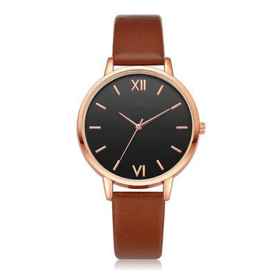 Classic Luxury Women's Watch with Round Dial and PU Leather Strap – Elegant Everyday Timepiece 8