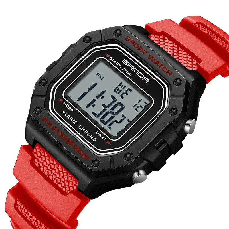 Durable Military Digital Watch with Shock Resistance and Waterproof Design – Tactical Army Watch for Men with Large LED Display 12