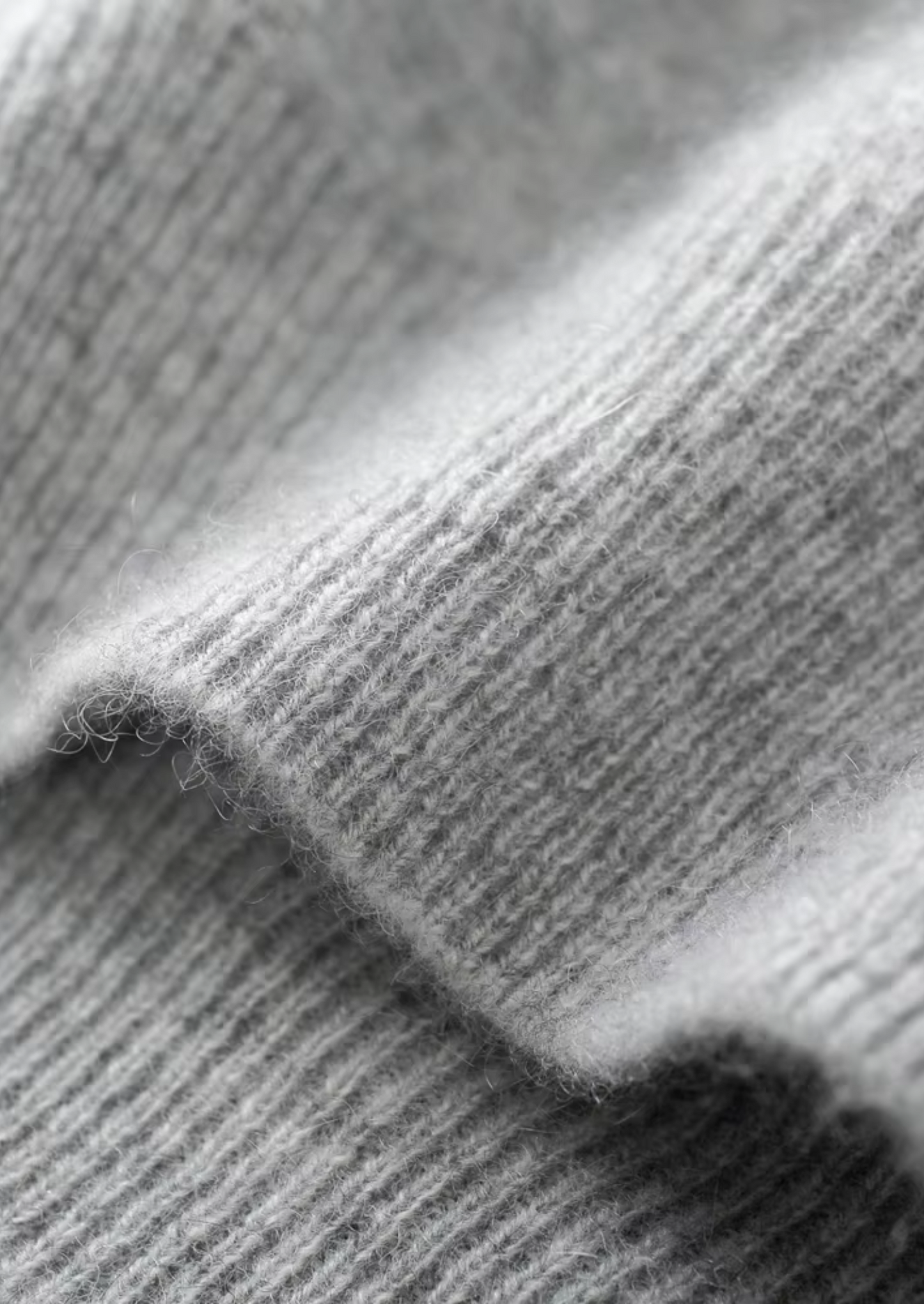 Loungewear Set Grey Extra-Fine Merino Wool