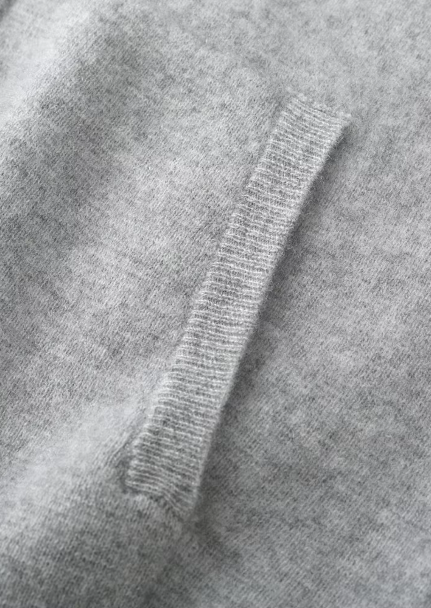 Loungewear Set Grey Extra-Fine Merino Wool