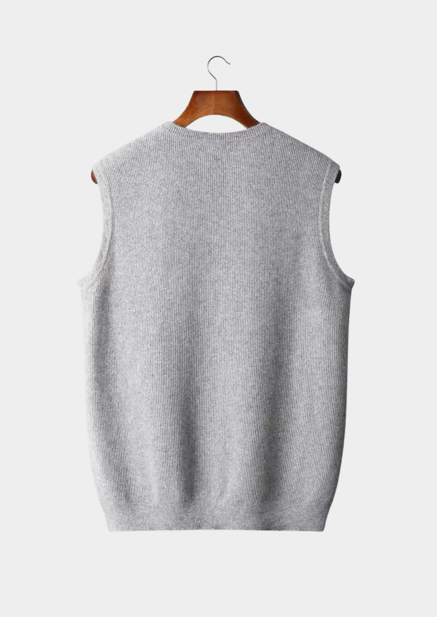 Men's Crewneck Vest Extra-Fine Merino Wool
