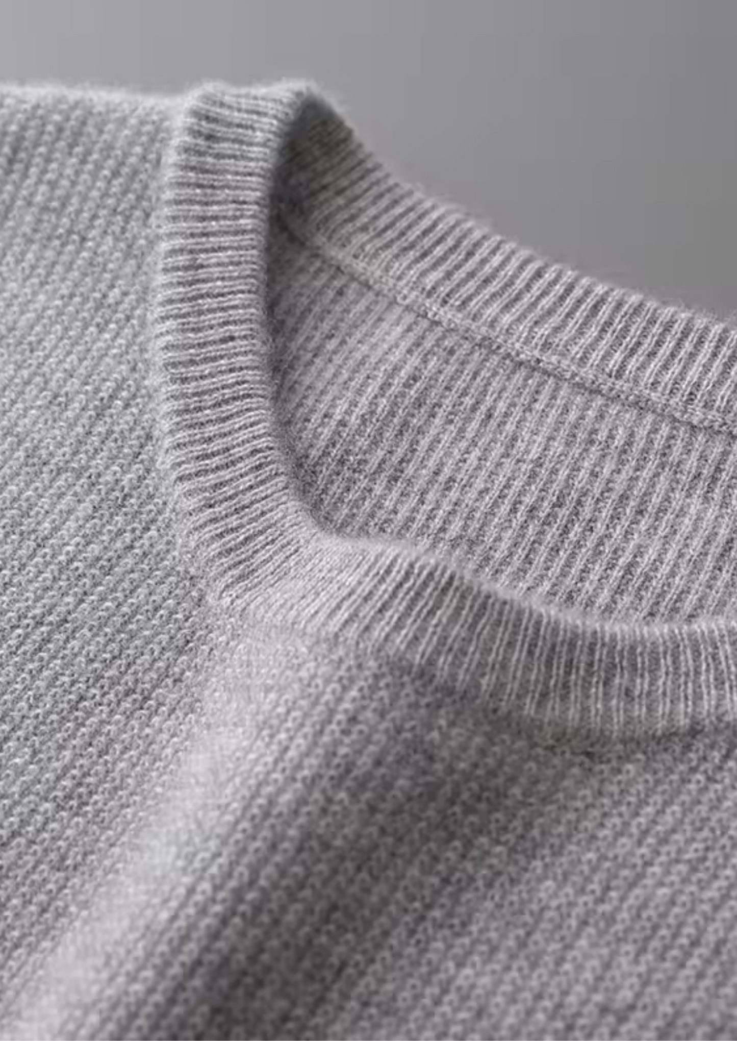 Men's Crewneck Vest Extra-Fine Merino Wool