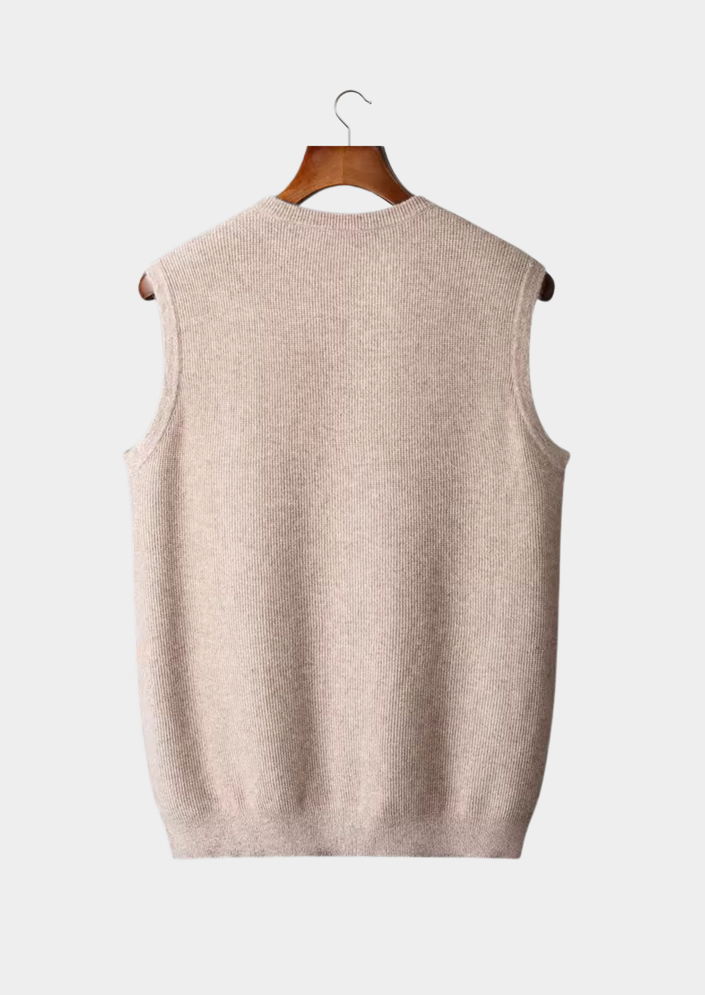 Men's Crewneck Vest Extra-Fine Merino Wool