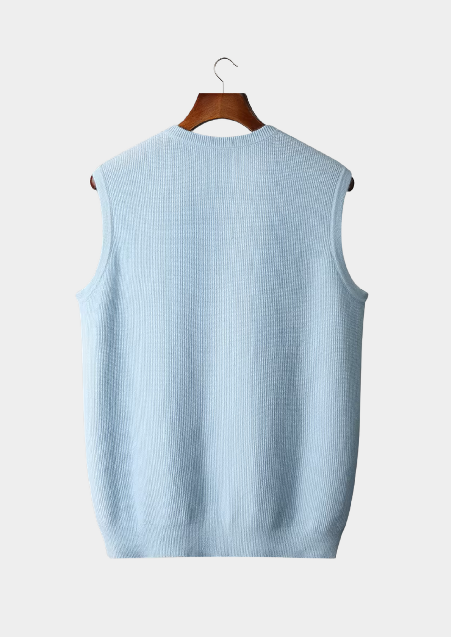 Men's Crewneck Vest Extra-Fine Merino Wool