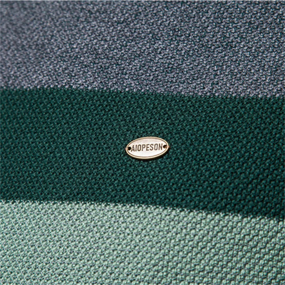 Men's Half Zip Sweater Grey Cotton Blend 6