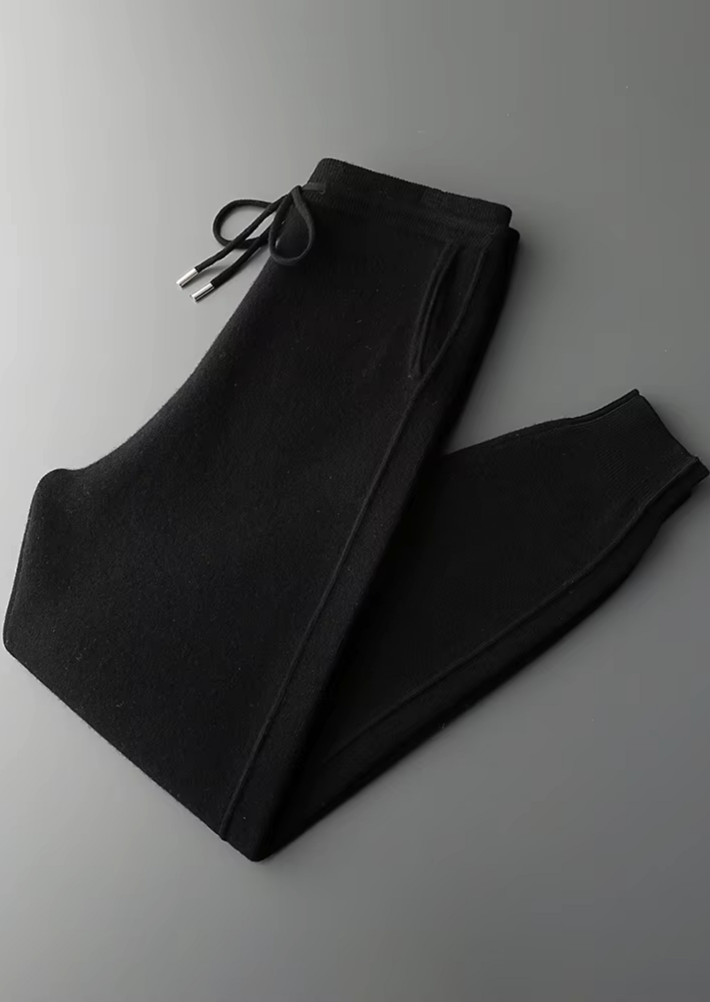 Men's Joggers Grey Extra-Fine Merino Wool