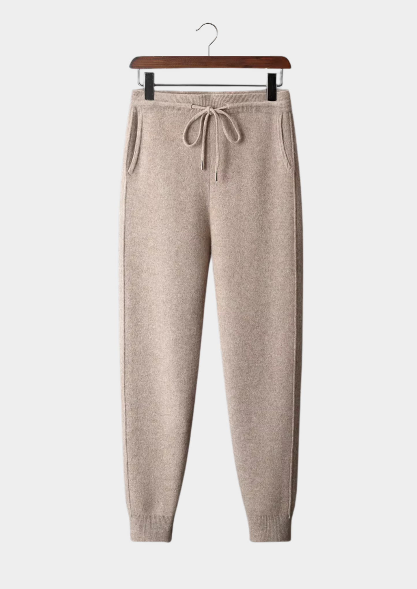 Men's Joggers Grey Extra-Fine Merino Wool