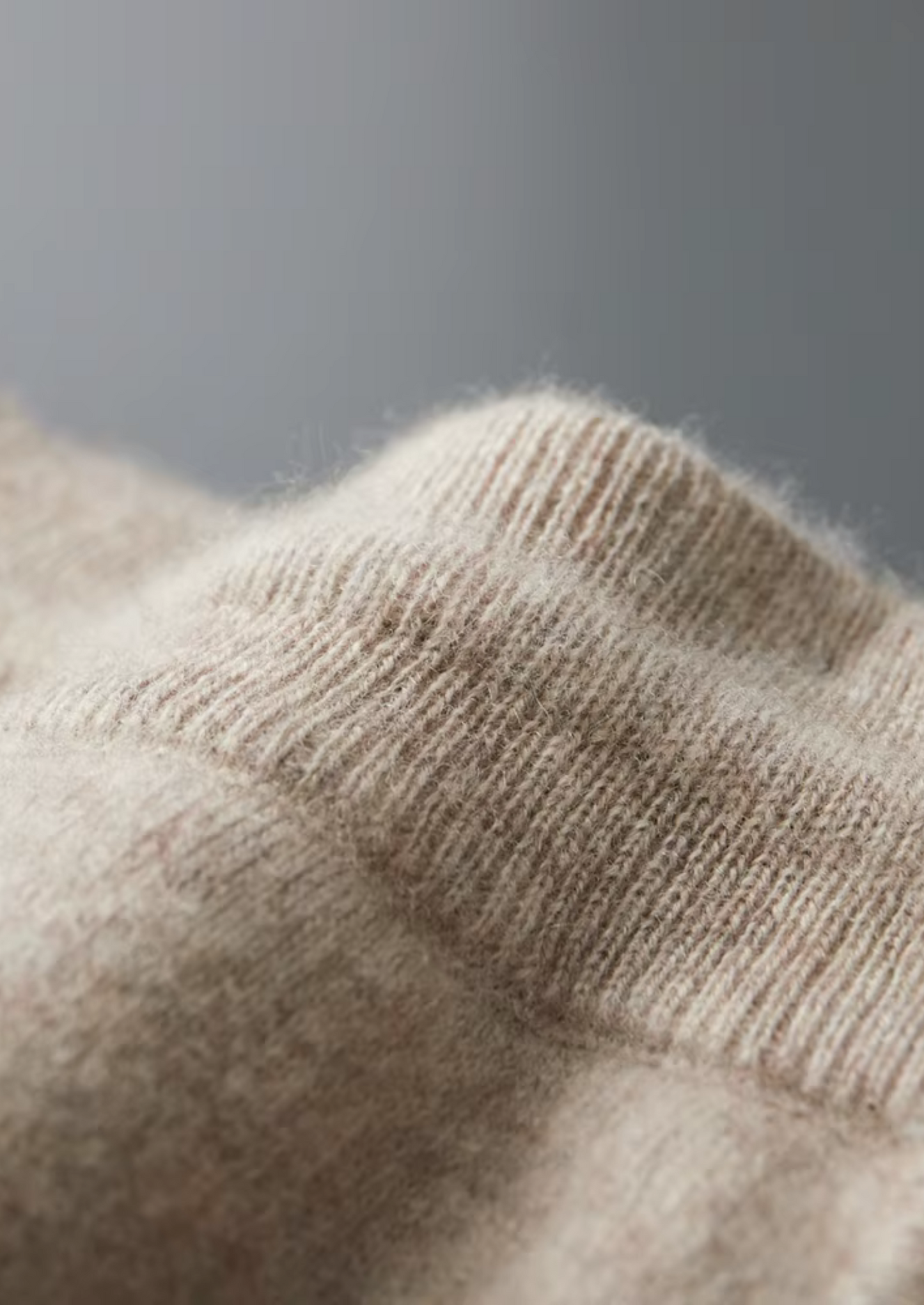 Men's Joggers Grey Extra-Fine Merino Wool Relaxed Fit 8
