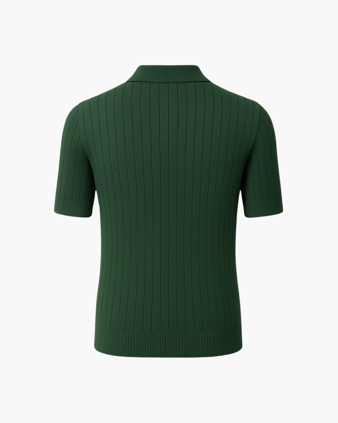 Men's Polo Shirt Navy Blue Knit Cotton 2