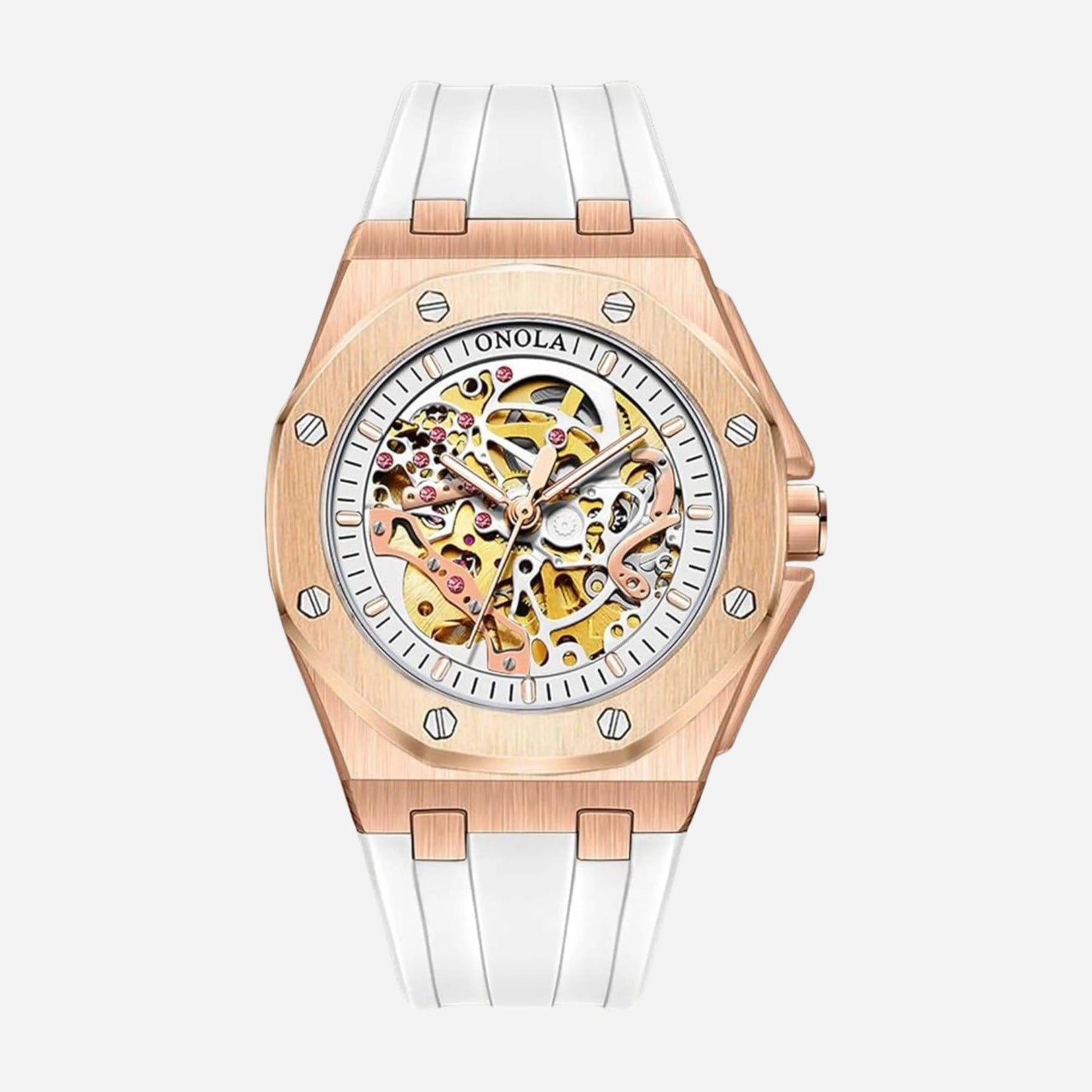 Men's Prince Oak Watch Brown Leather 7