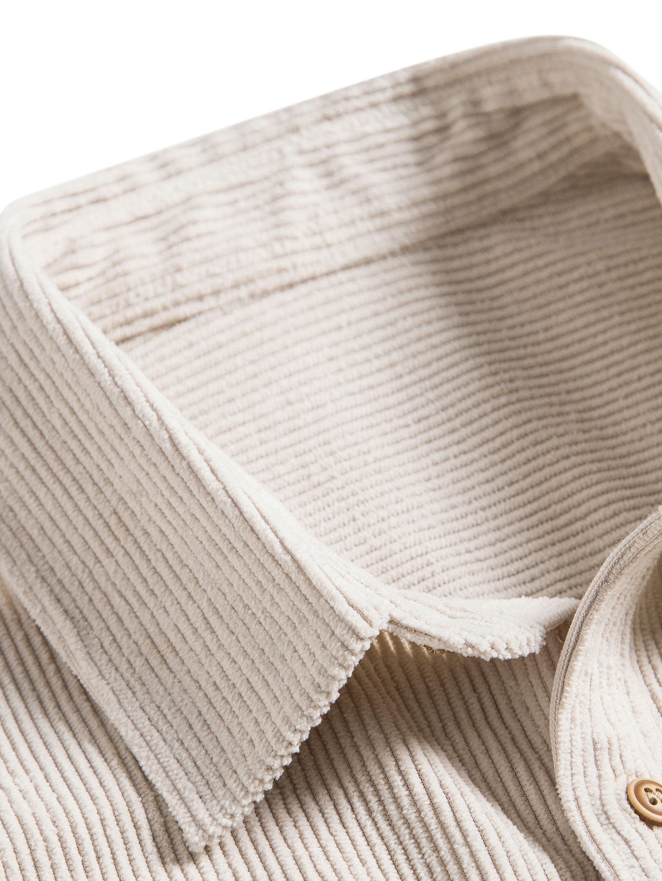 Men's Short Sleeve Shirt White Lightweight Cotton