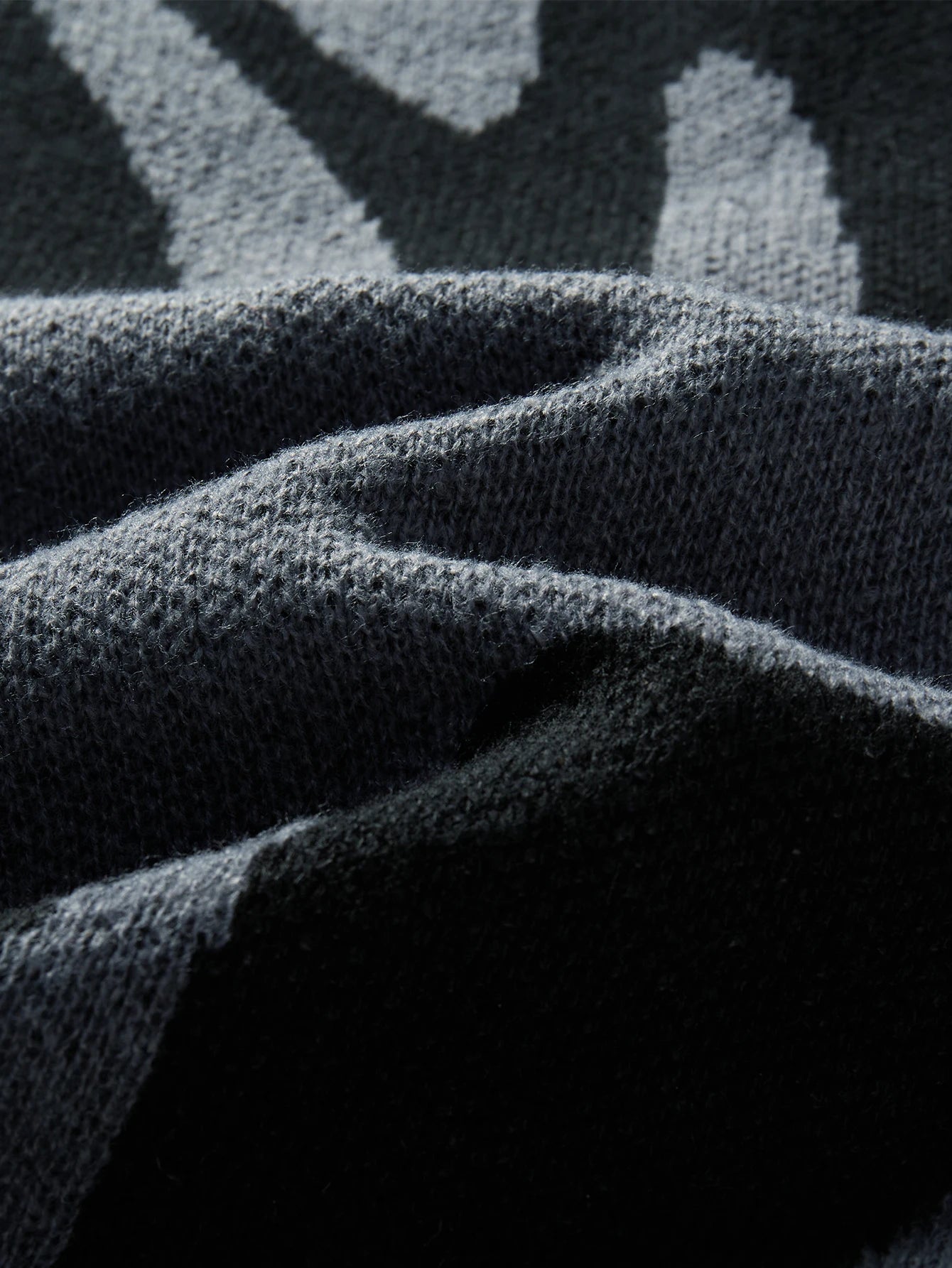 Men's Sweater Blue Cotton Blend 4