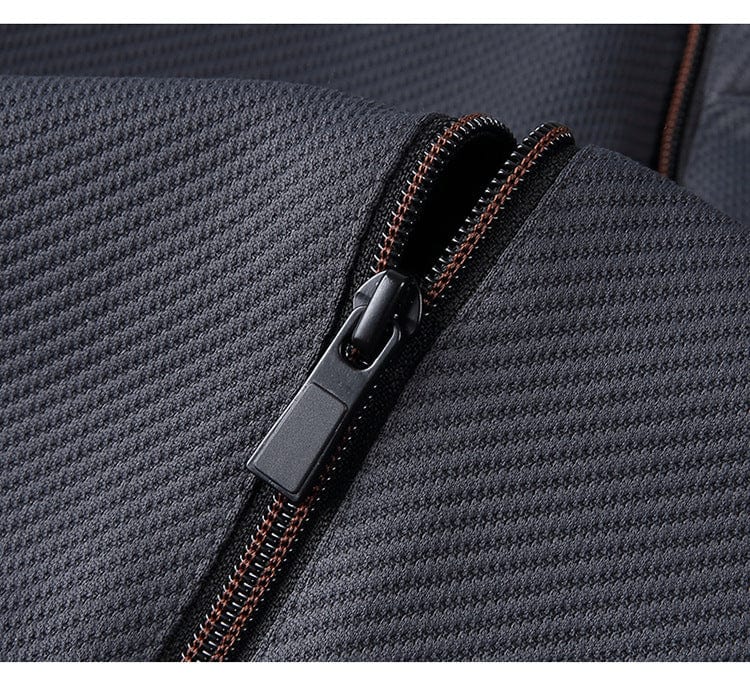 Men's Tracksuit Set Black Polyester Casual Activewear 4