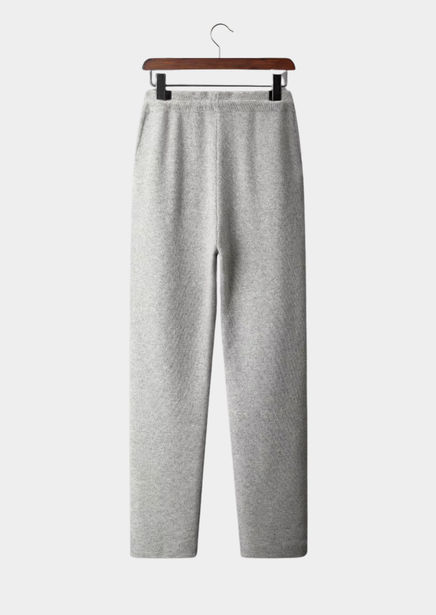 Men's Trousers Grey Extra-Fine Merino Wool 2