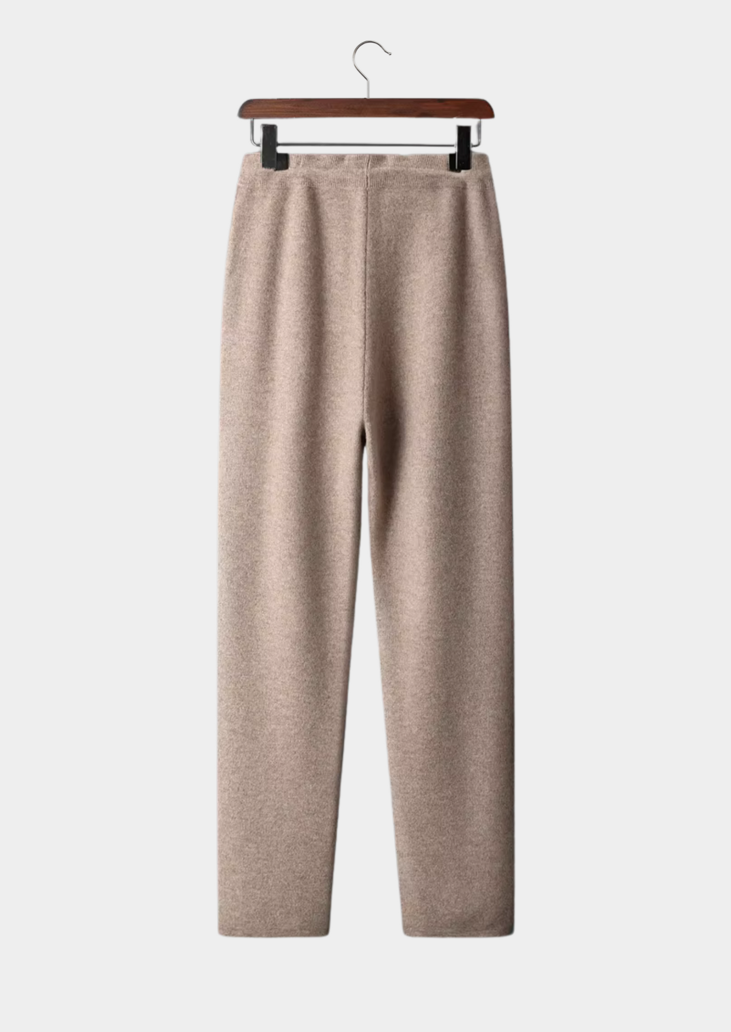 Men's Trousers Grey Extra-Fine Merino Wool 4