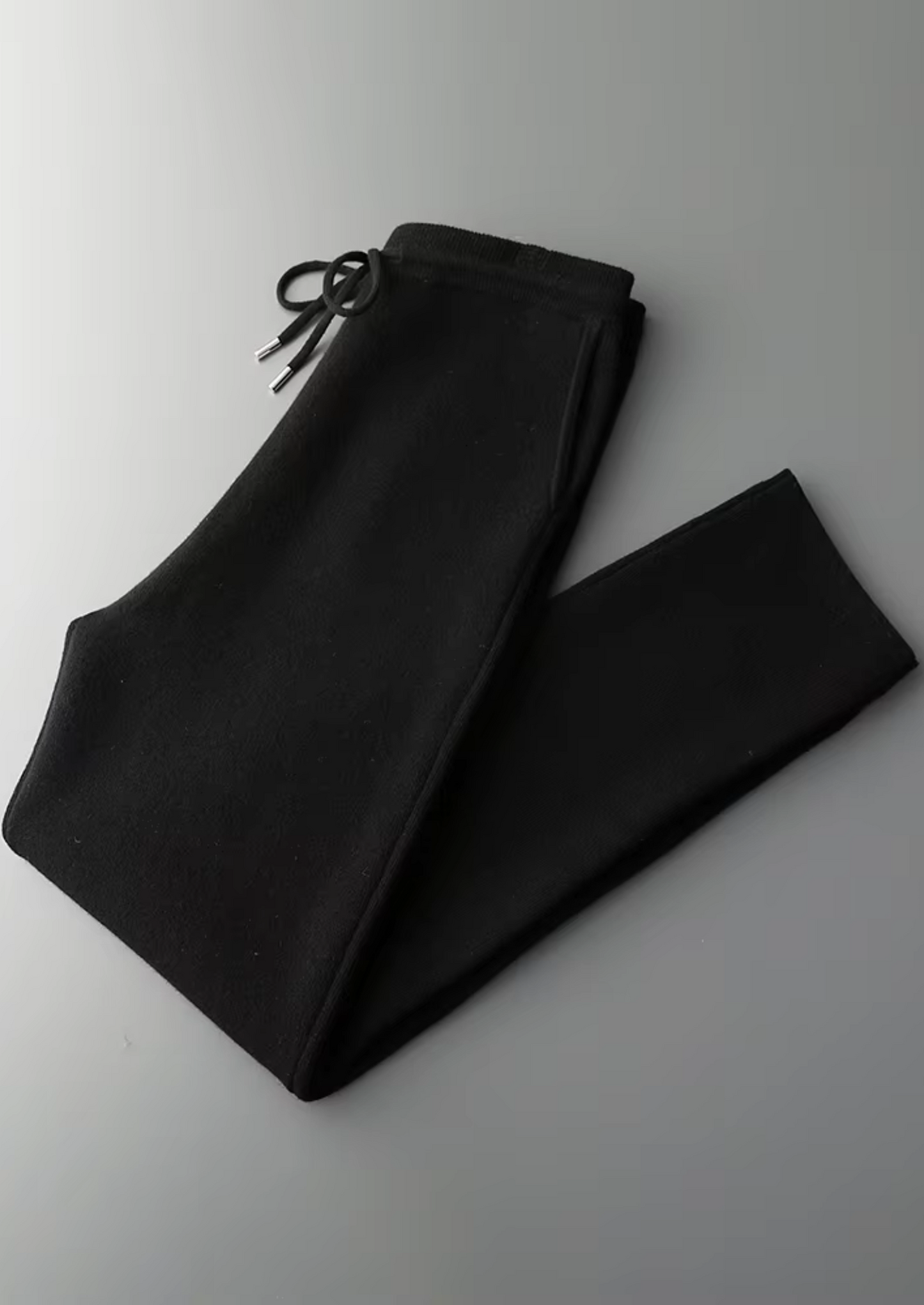 Men's Trousers Grey Extra-Fine Merino Wool 9