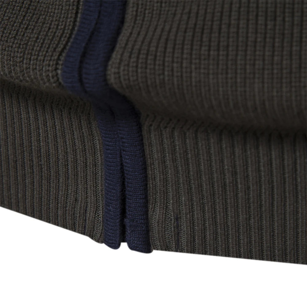 Men's Vest Black Cotton Blend 5