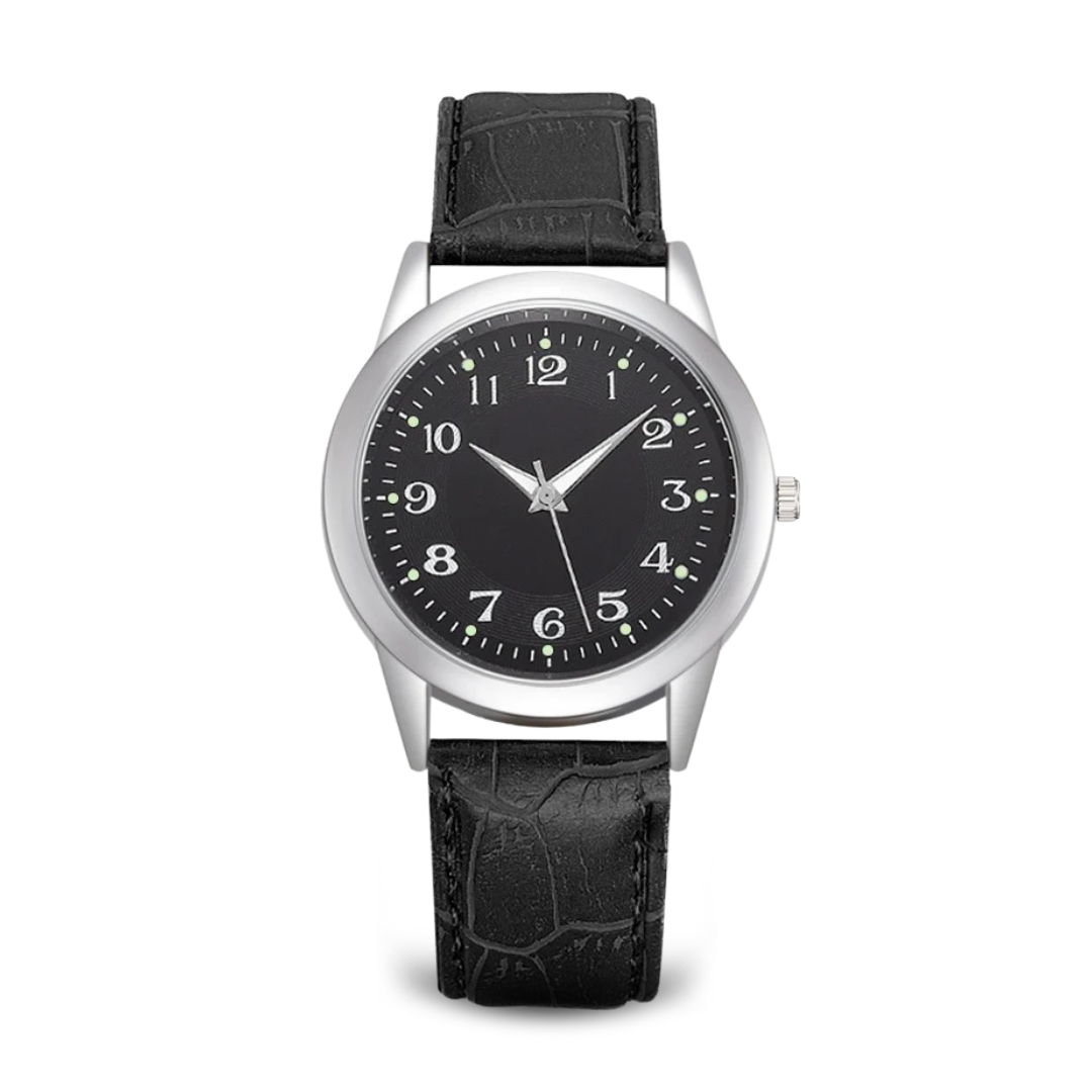 Men's Watch Silver Stainless Steel Minimalist Design