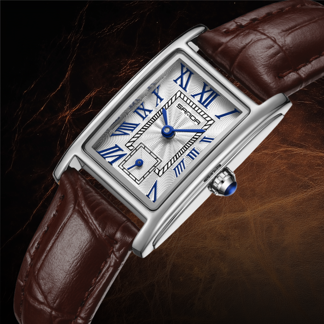 Men's Wristwatch Silver Alloy 31mm Quartz Water-Resistant