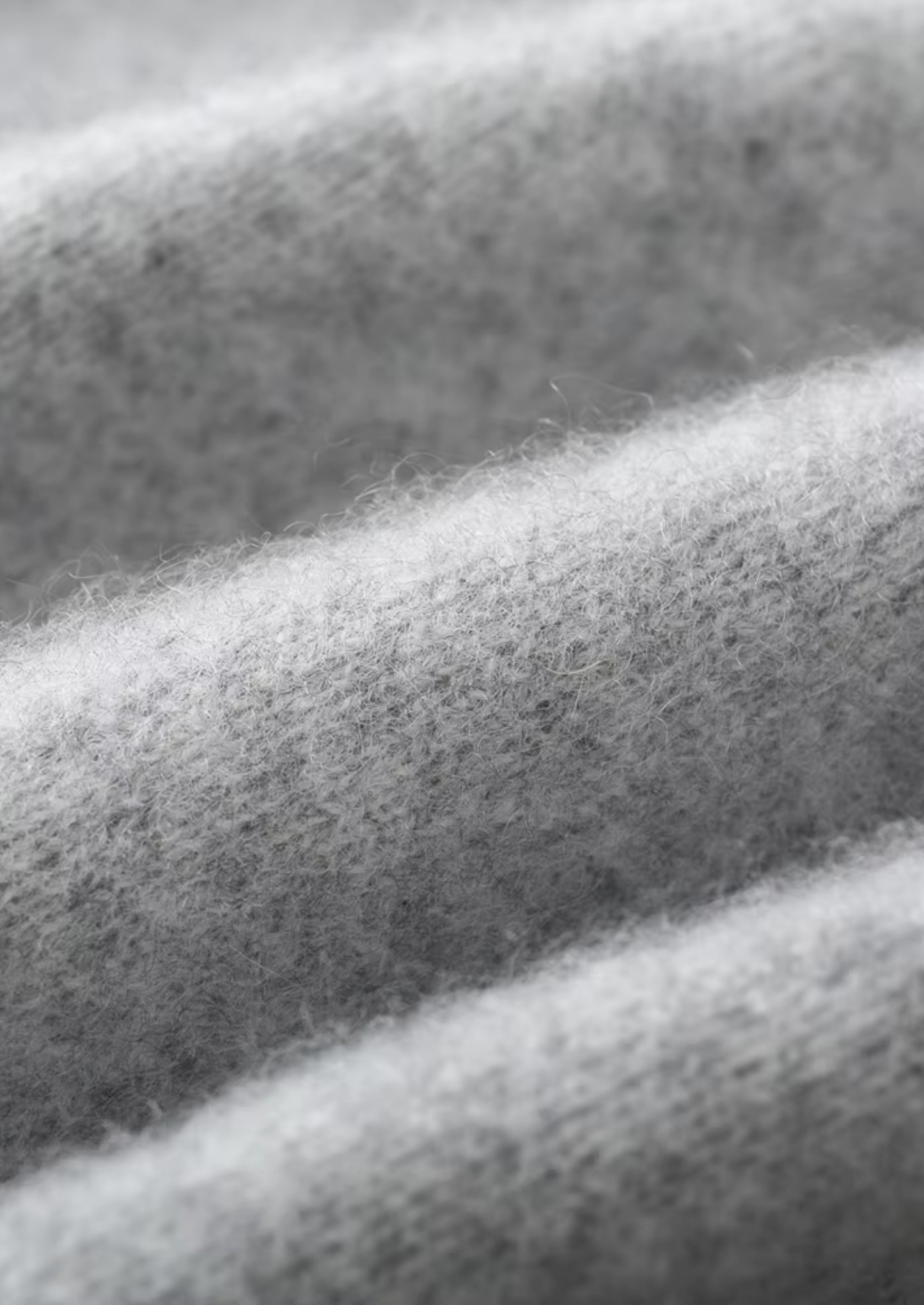 Merino Wool Fabio Set Grey Extra-Fine
