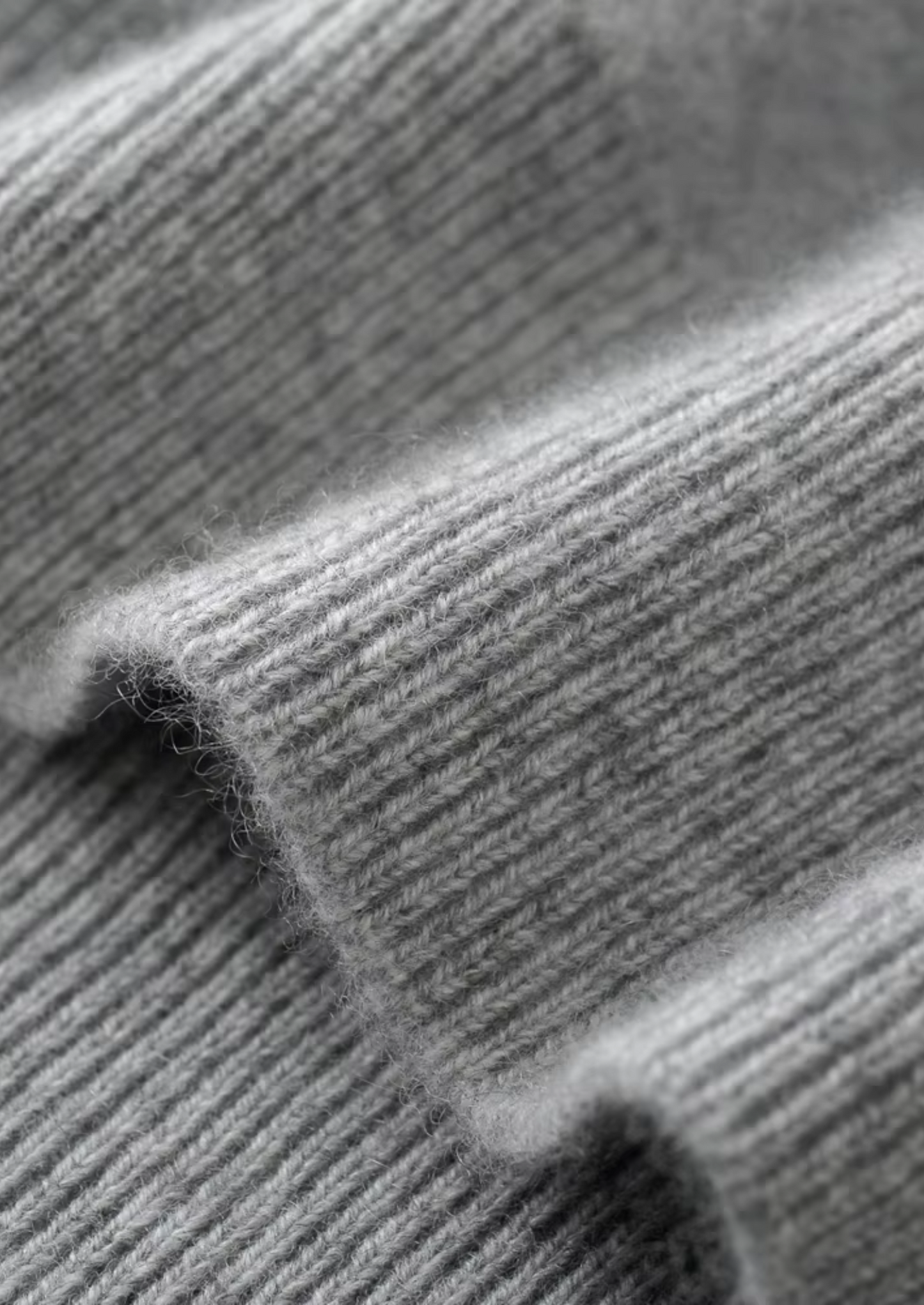 Merino Wool Fabio Set Grey Extra-Fine