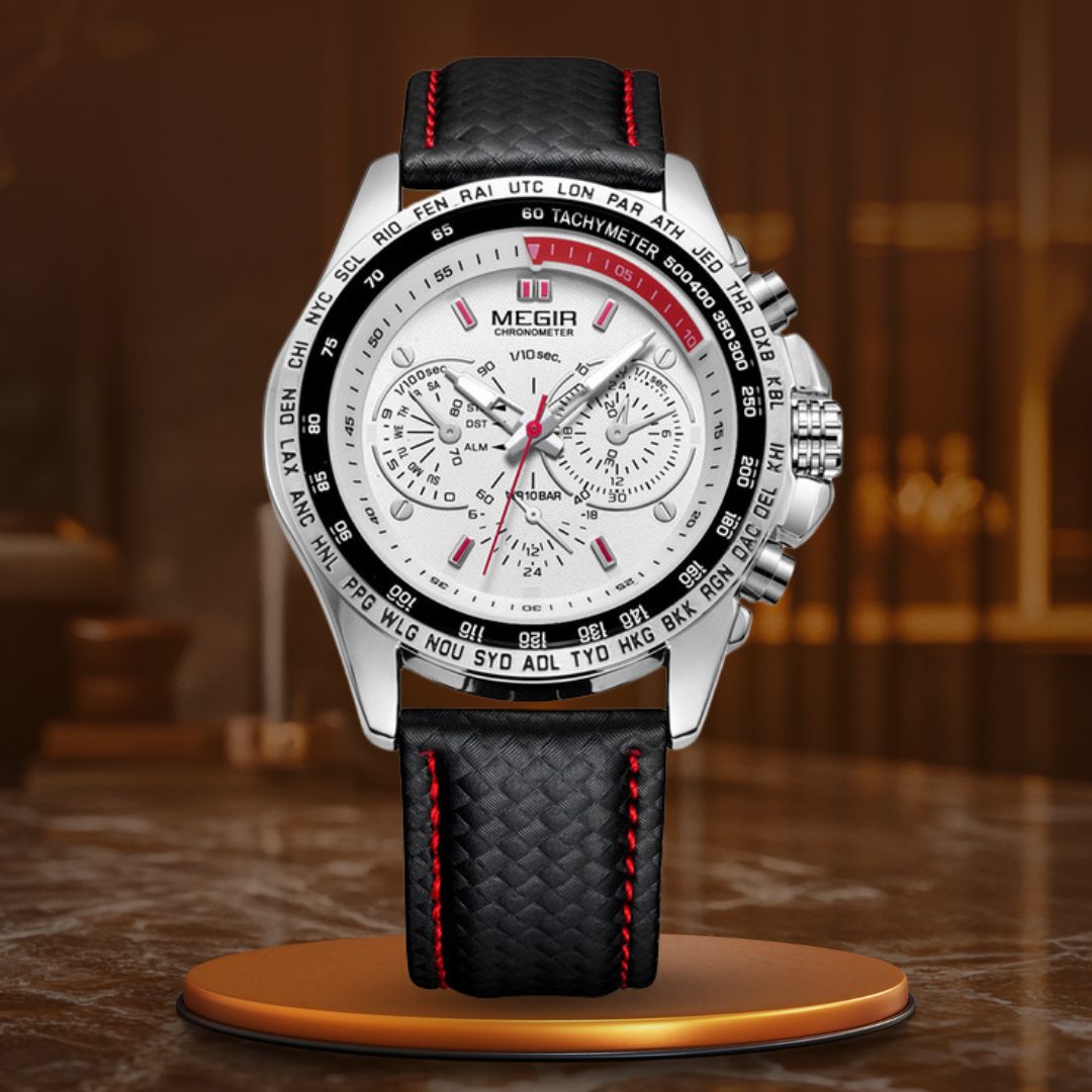 Quartz Watch for Men with Luminous Hands