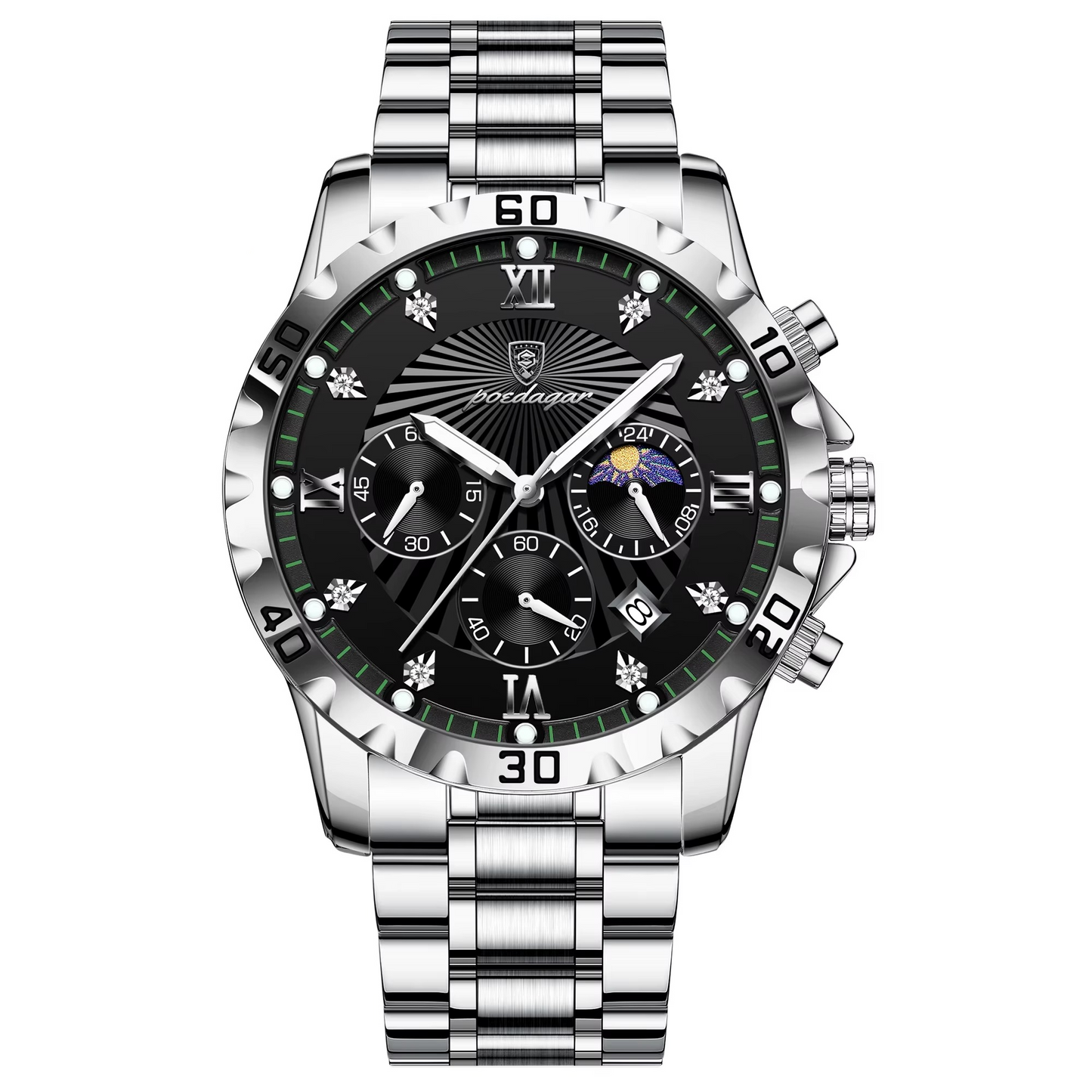 Swiss Automatic Mechanical Watch - Waterproof & Stylish Design